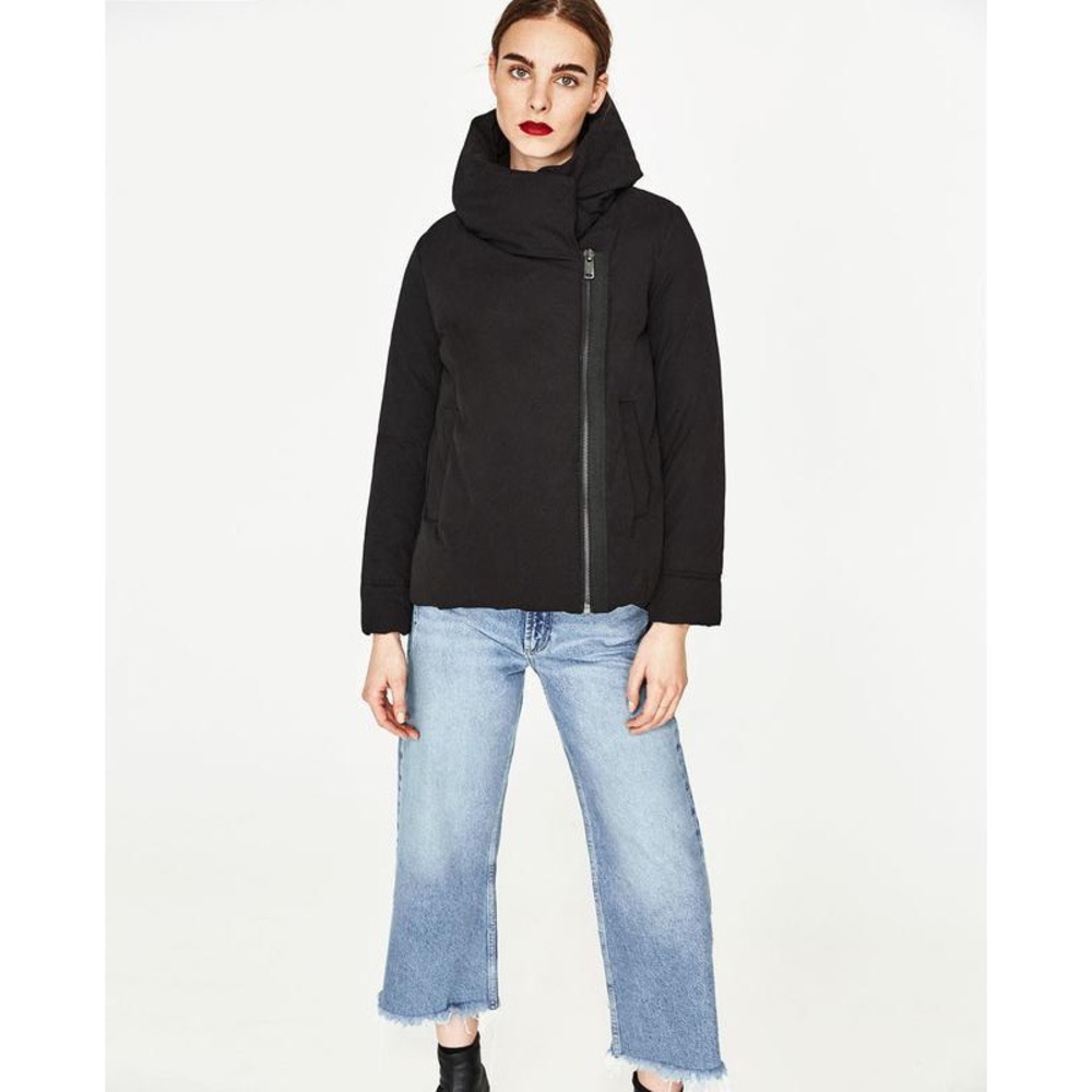Zara Puffer Jacket / Zara Hooded Parka Sz S